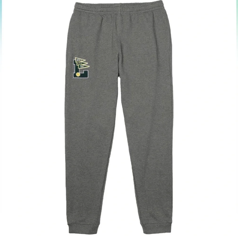 Lacoste Pennants L Badge Fleece Sweatpants - Picture 4 of 16